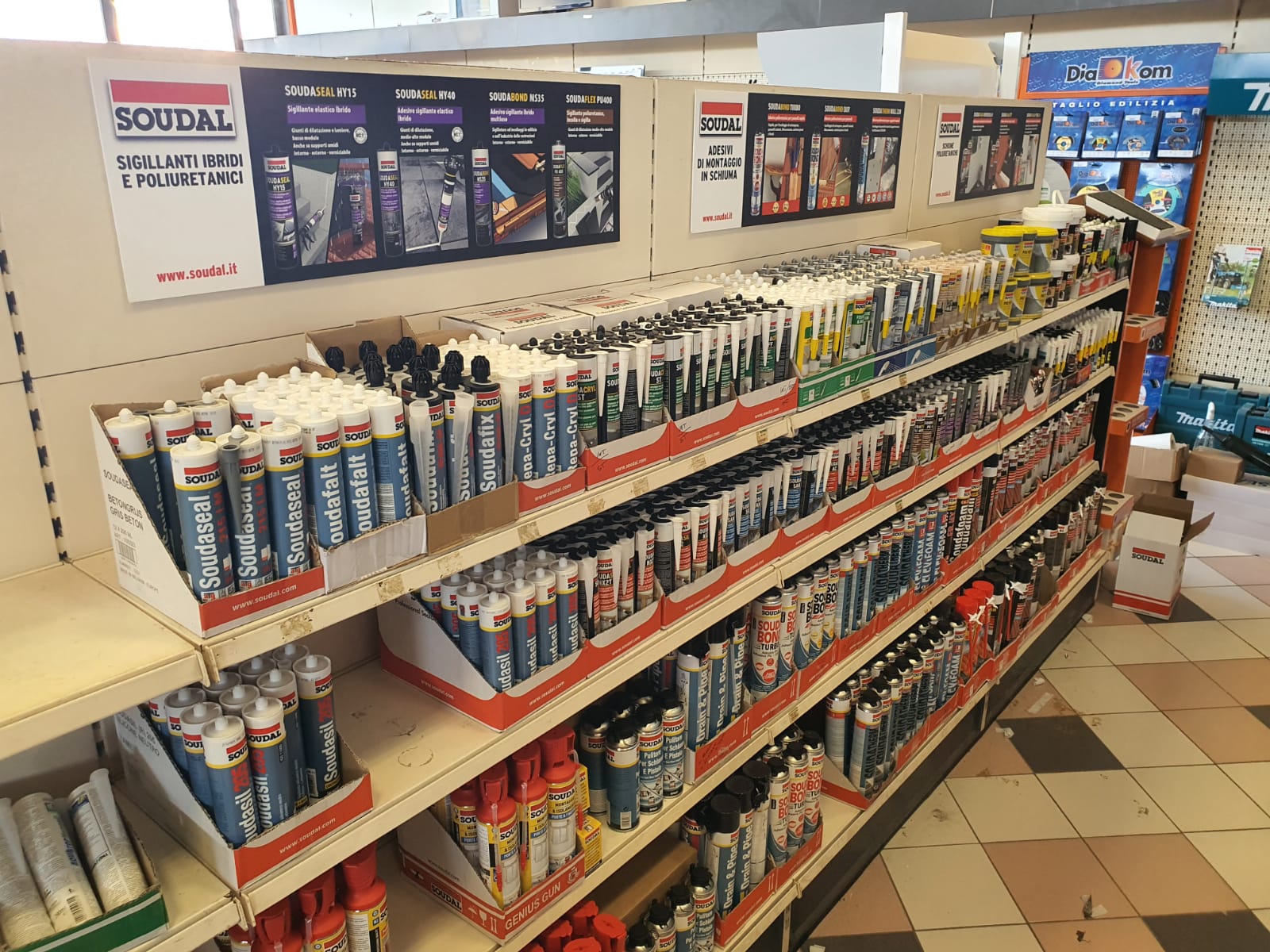 Nastri spray attrezzi Soudal