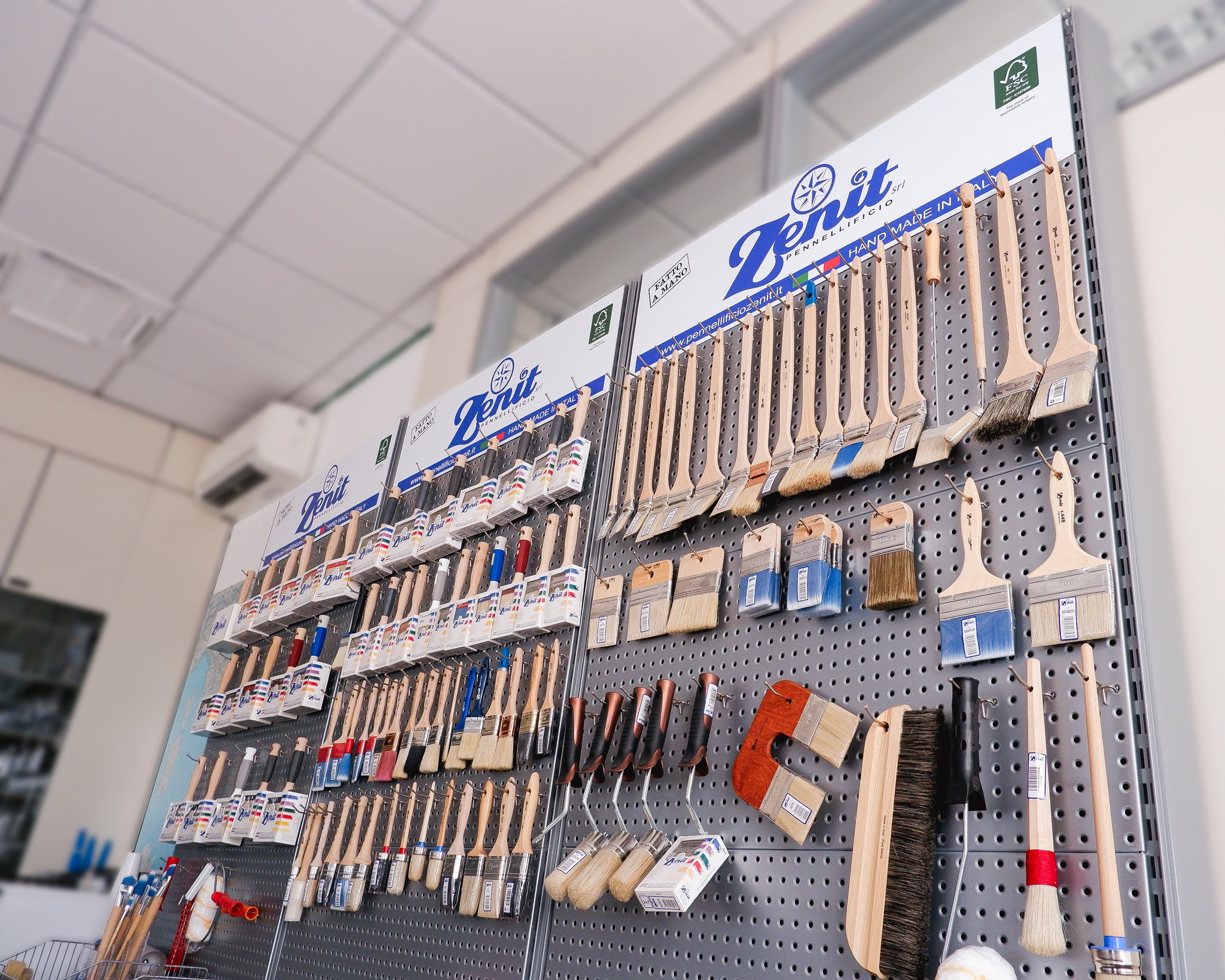 Pennelli professionali per tinteggiatura