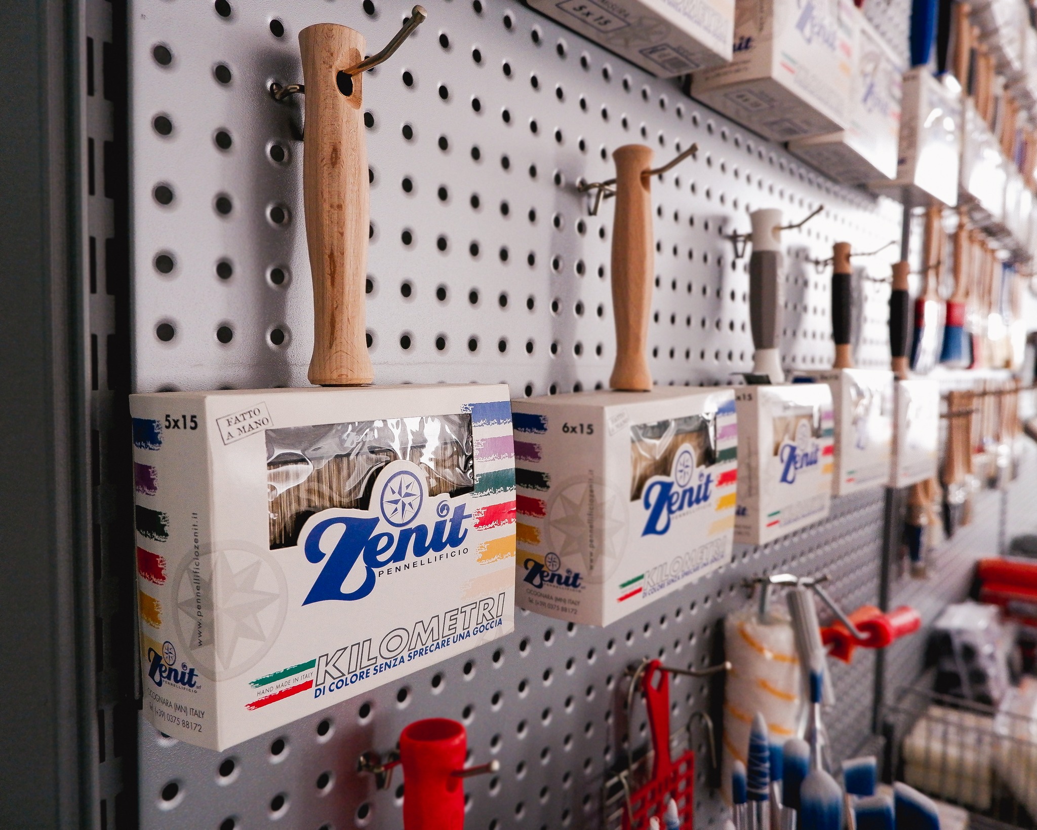 Pennelli professionali realizzati a mano