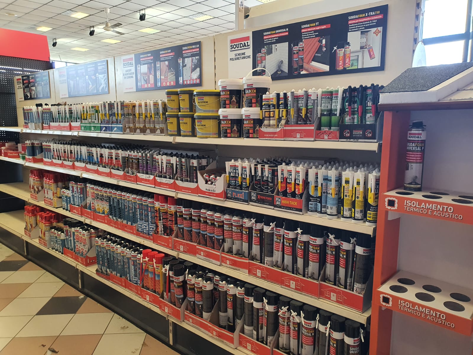 Soudal prodotti sigillanti schiume adesivi